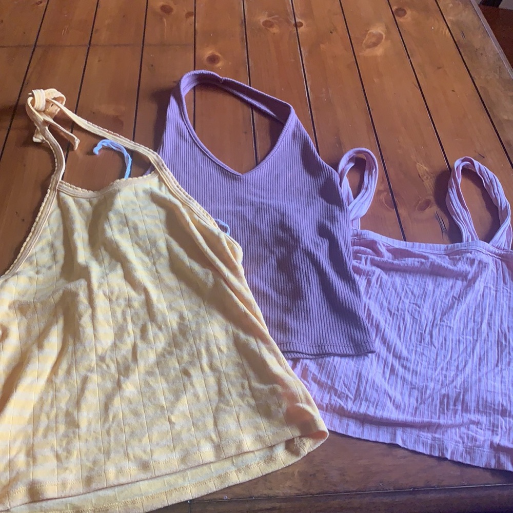 Set of 3 American Eagle tanks